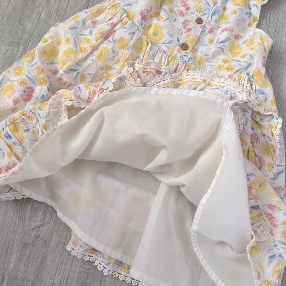 Tommy Bahama Yellow & Pink Floral Dress - Picture 4 of 5